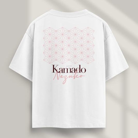 Asanoha Camiseta Oversize