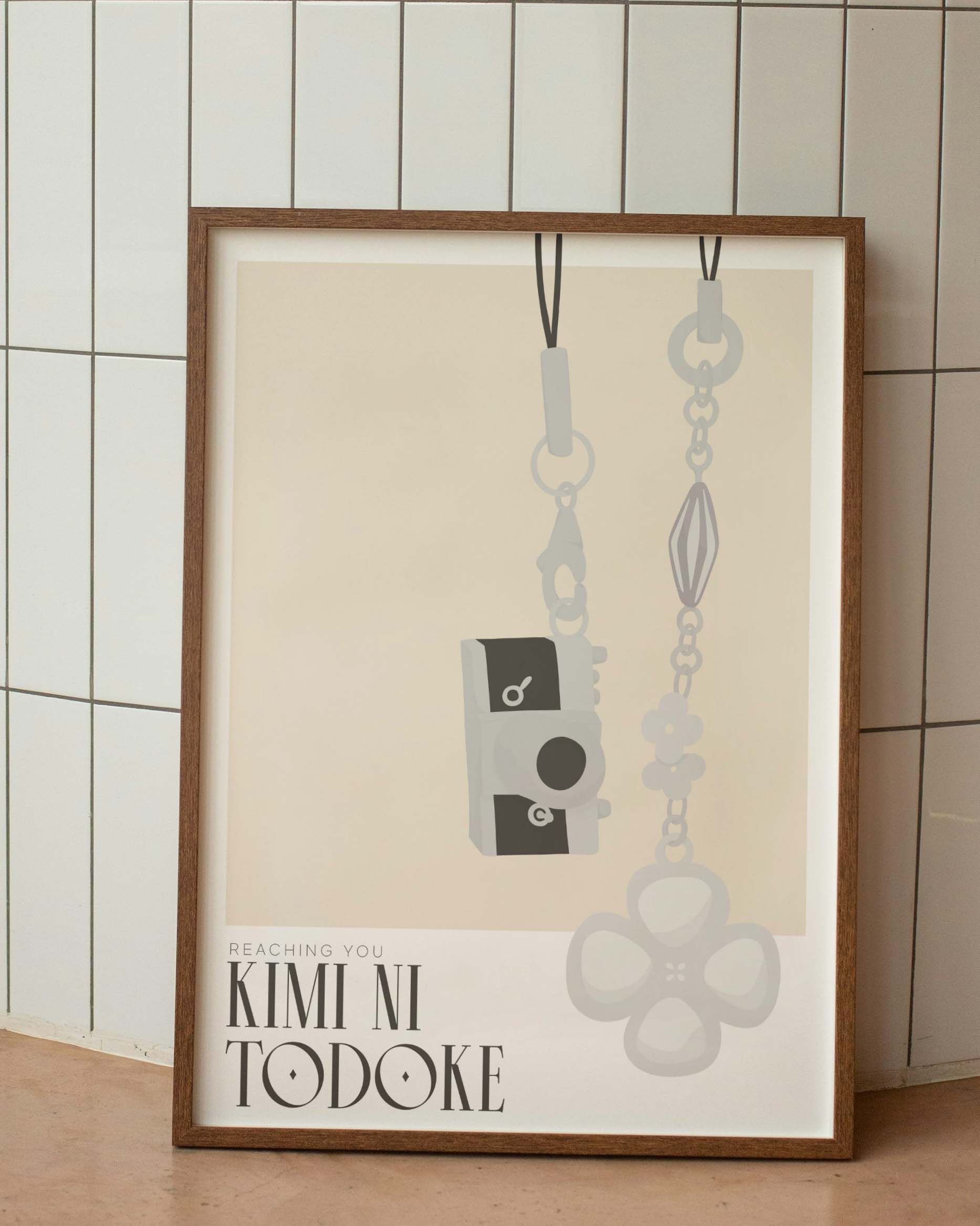 poster anime minimalista kimi ni todoke