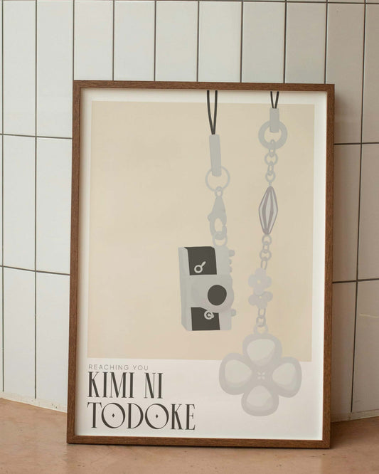 poster anime minimalista kimi ni todoke