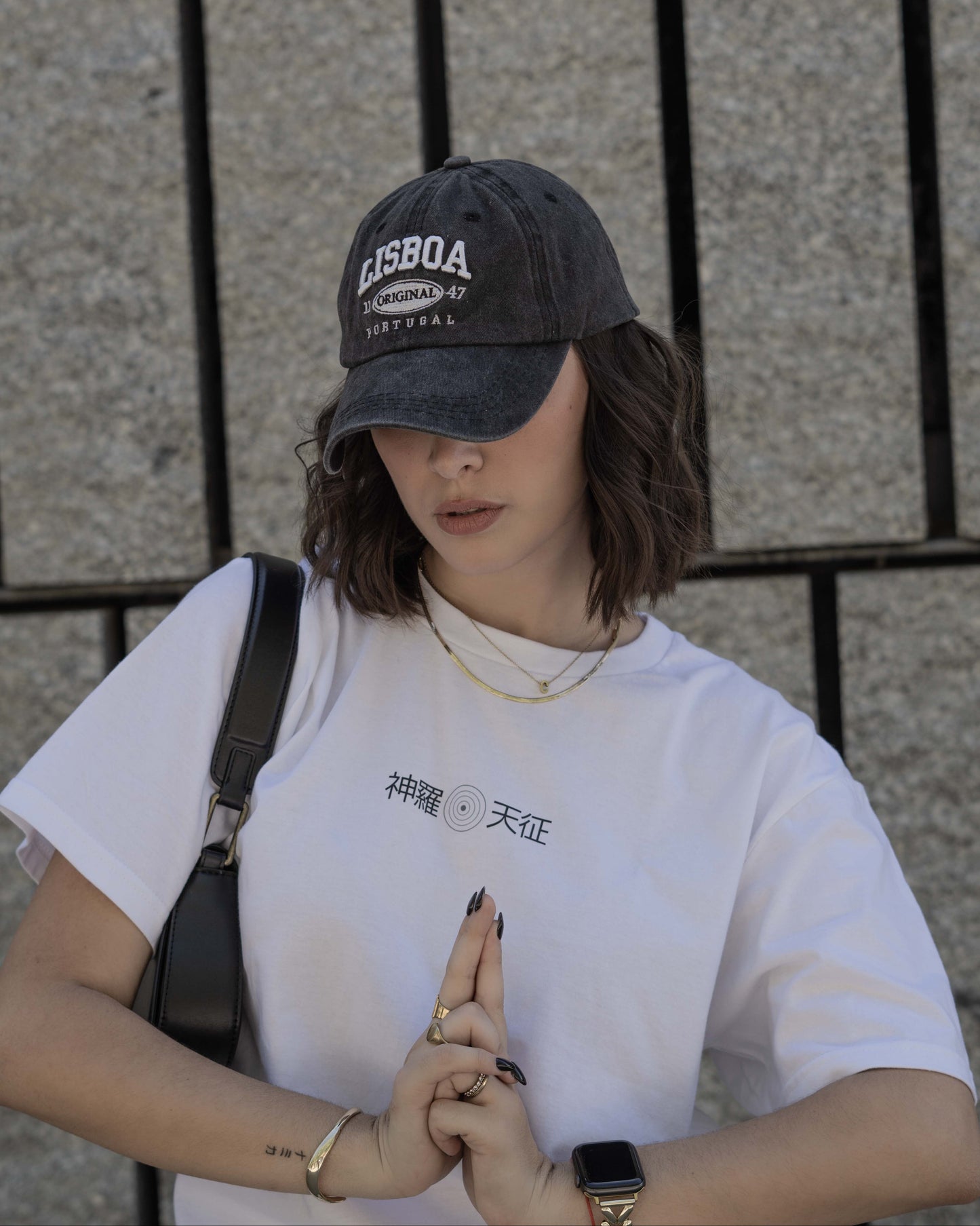 ilus by coni camiseta anime minimalista naruto pain modelo frontal