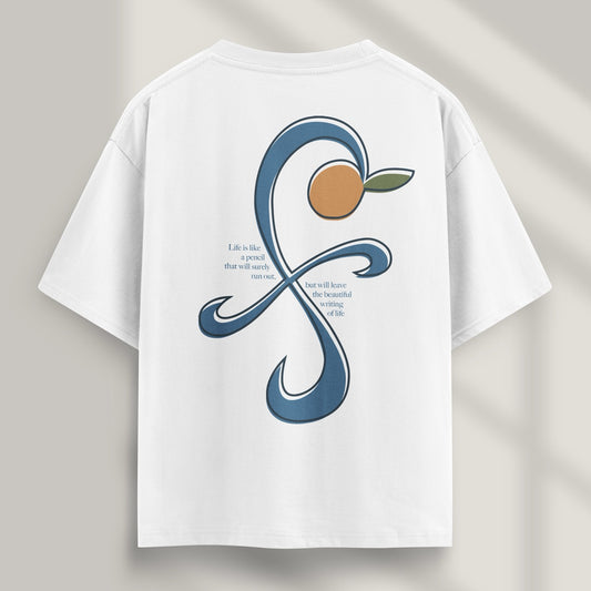 camiseta nami one piece blanca detras