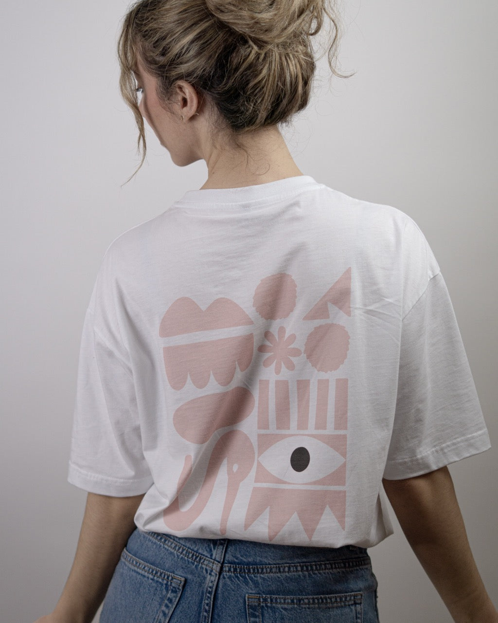 Pink Okama Oversized T-Shirt