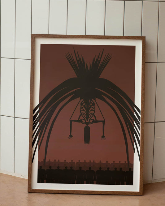 póster minimalista retumbar attack on titan