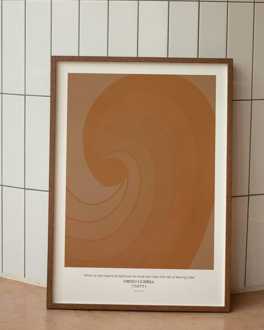 poster de anime minimalista naruto