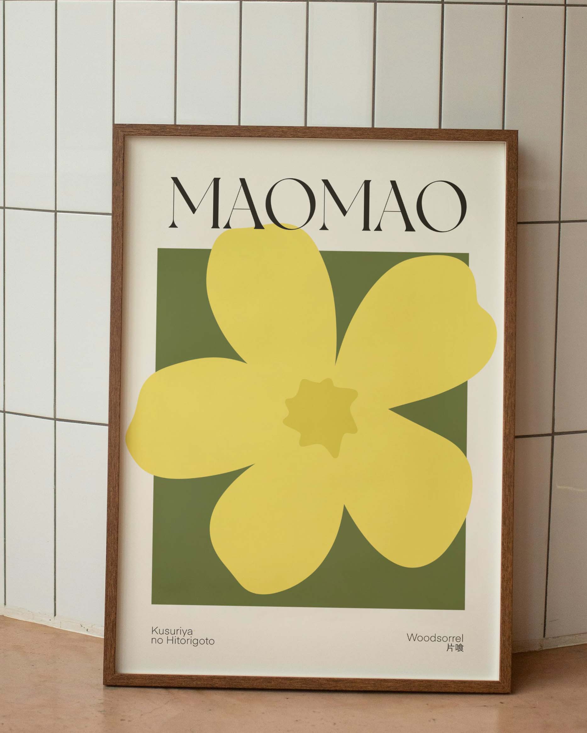 poster anime minimalista apothecary diaries