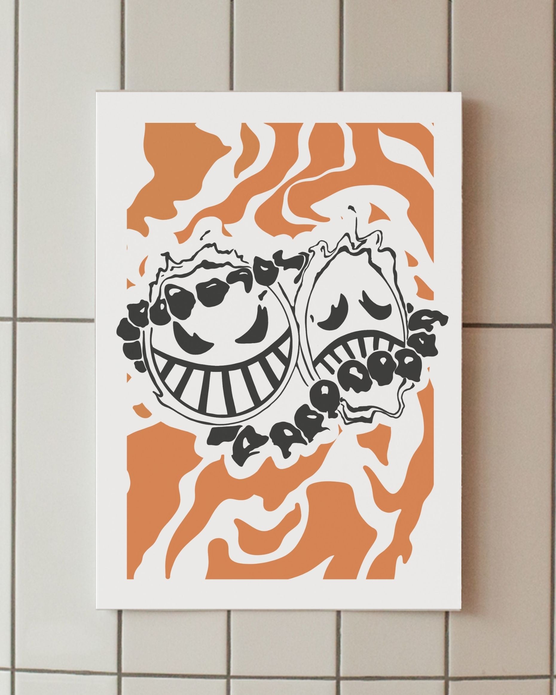 minimalist anime poster abstract ace one piece