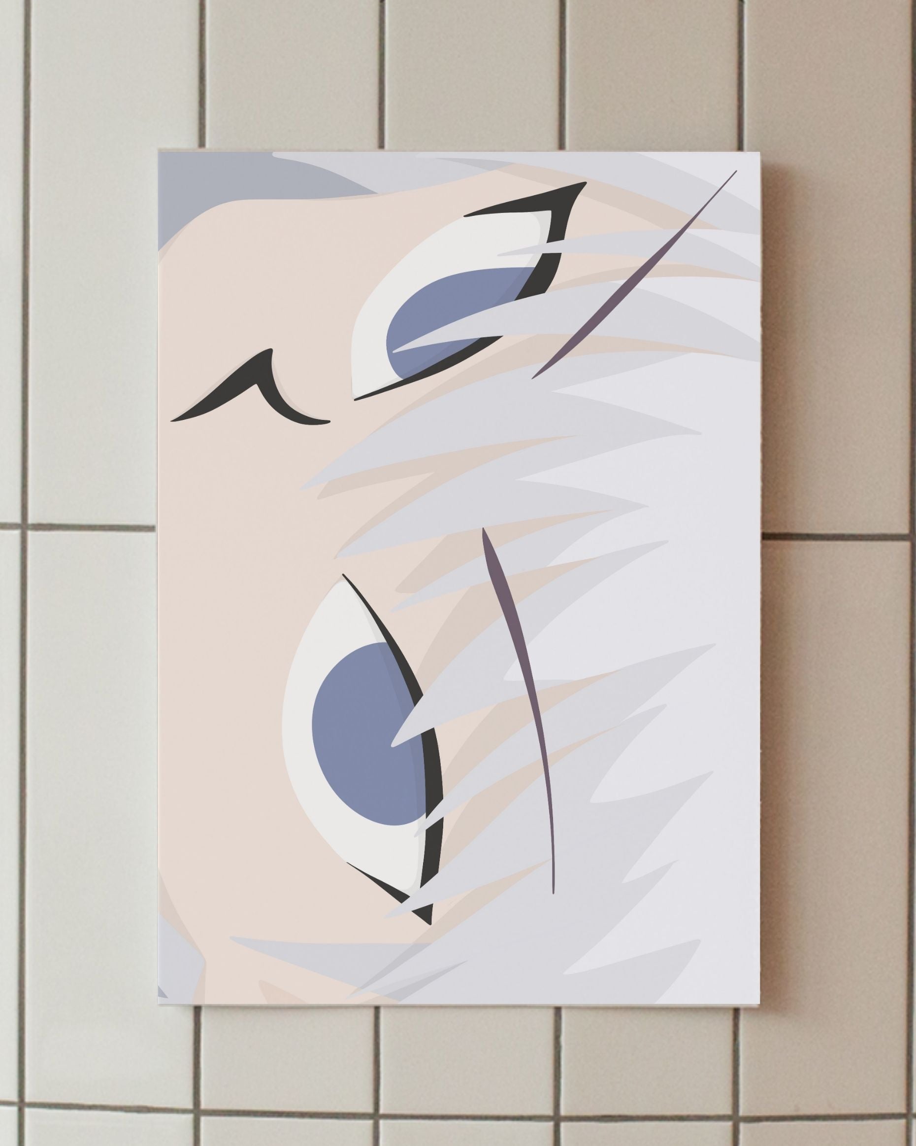 minimalist anime poster killua hunter x hunter