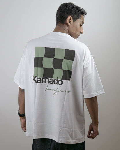 Demon Slayer camiseta tanjiro blanca