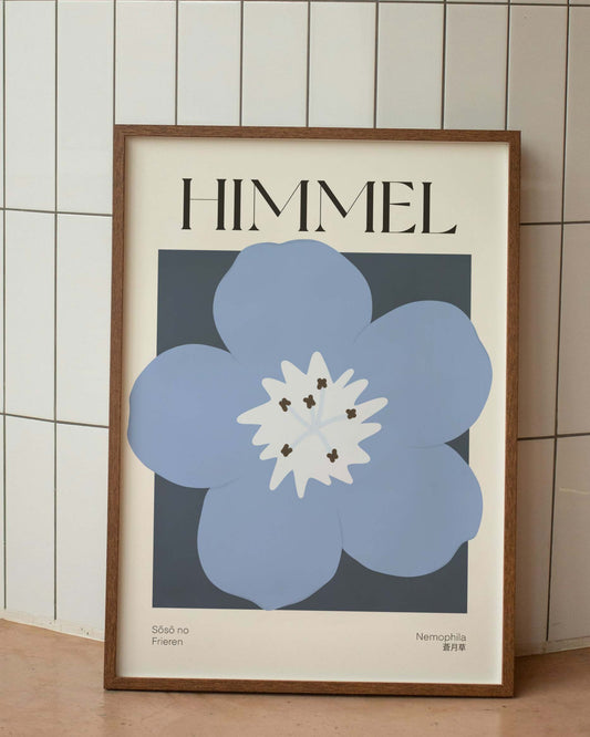 Nemophila Poster Minimalista