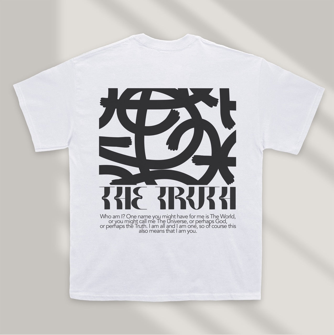 camiseta blanca diseño anime minimalista la verdad full metal alchemist